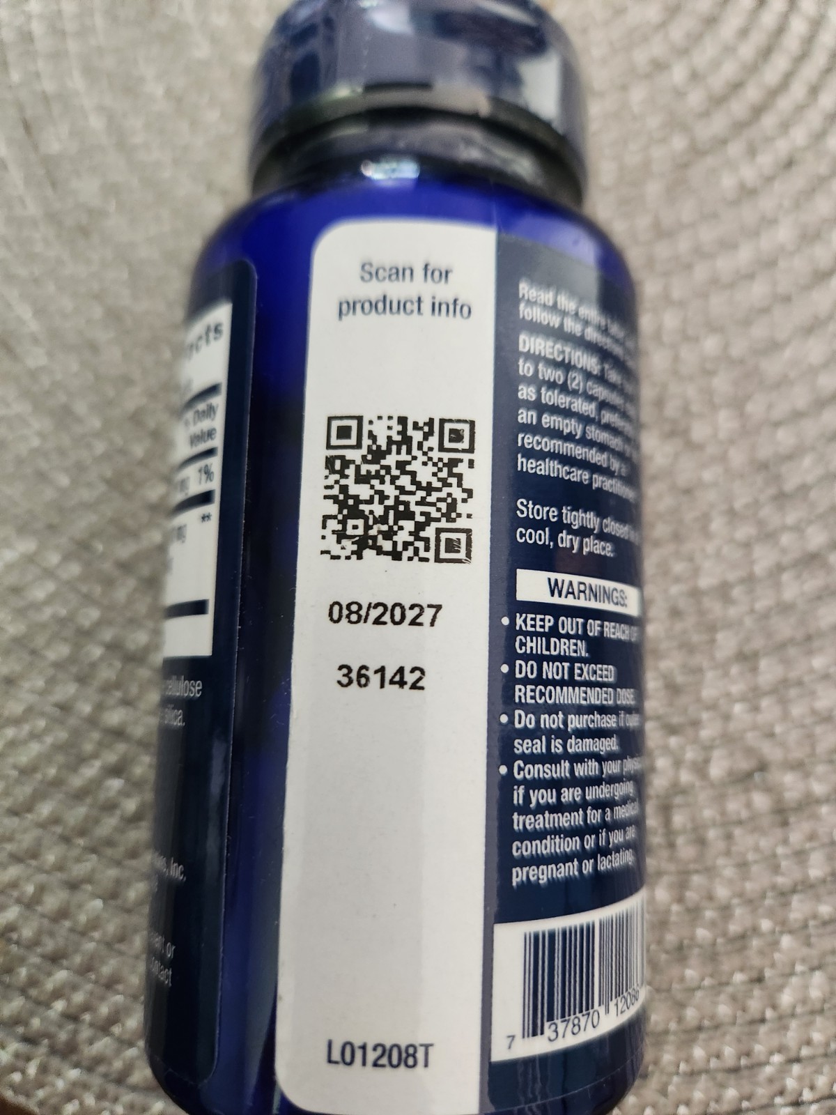Super R-Lipoic Acid 240mg R-ALA Bio-Enhanced Lipoic Acid 60Caps Life Extension
