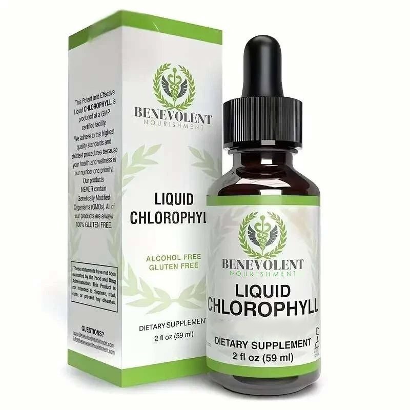 Benevolent Nourishment Revitalizing Chlorophyll Supplement Detox Boosts Immunity