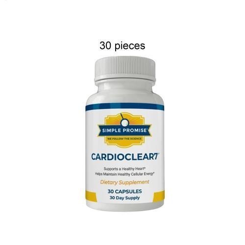 Cardio Clear 7 – 30 Capsules New/Sealed Exp 9/2026 Free Shipping!