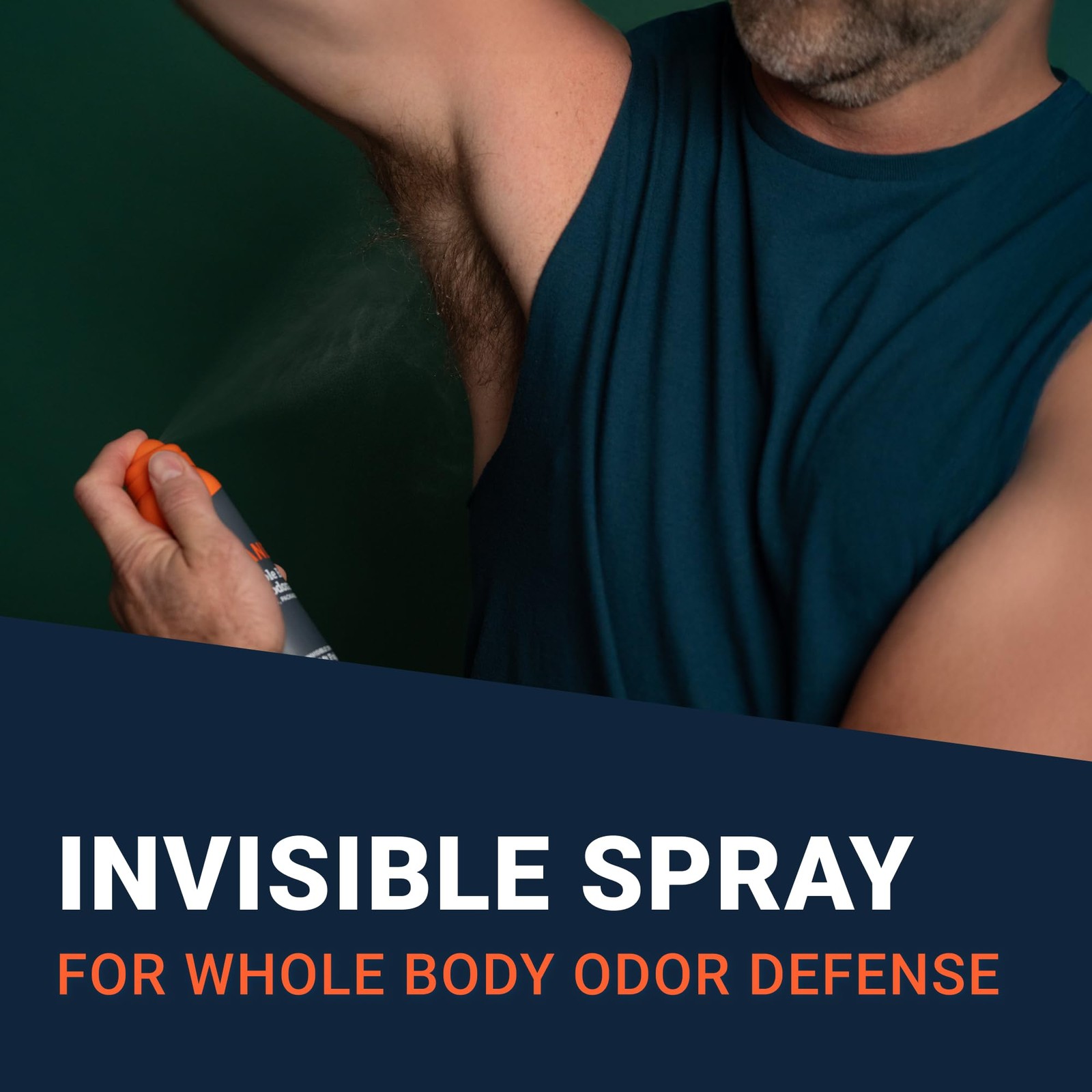 Mando Whole Body Deodorant For Men – Invisible Spray 3.6 Ounce (Pack of 2)