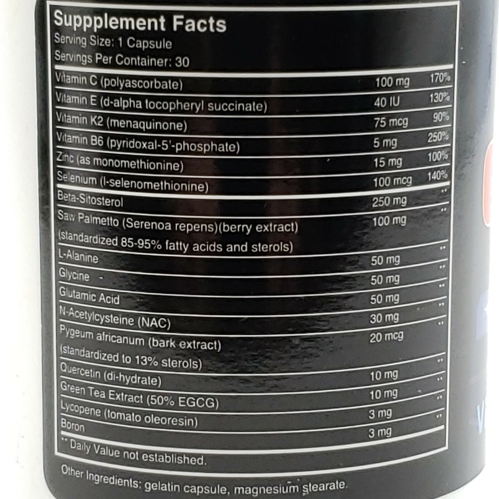Vitol 1 Per Day Great Prostate 30 caps