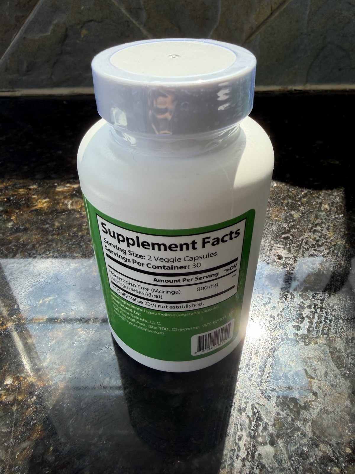 Rosabella Moringa Pure, 100% PEAK Potency, Fresh Softgels 60 Superior