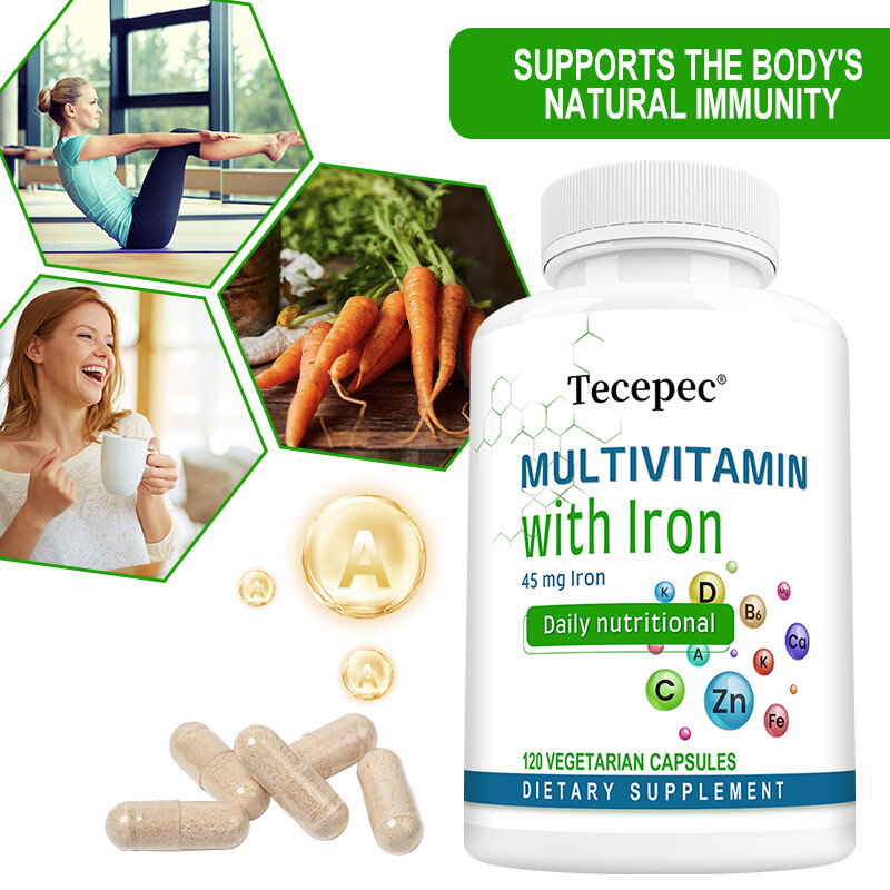 Multivitamin Easy To Swallow Capsule Immune Support Balance Your Energy Levels