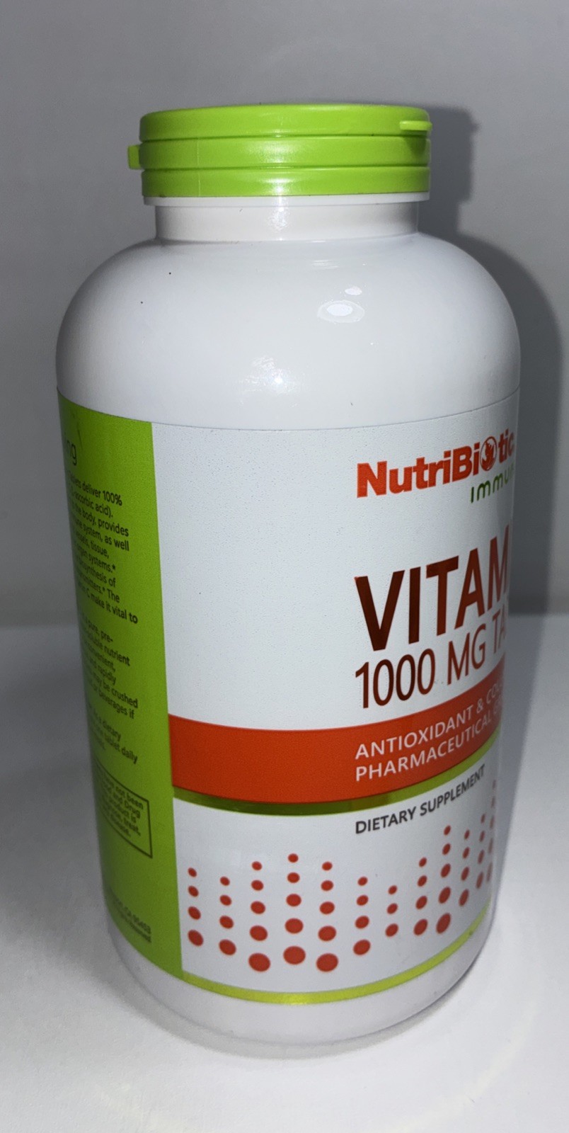 New NutriBiotic Vitamin C /500 Vegan Tablets / Exp 07/2028