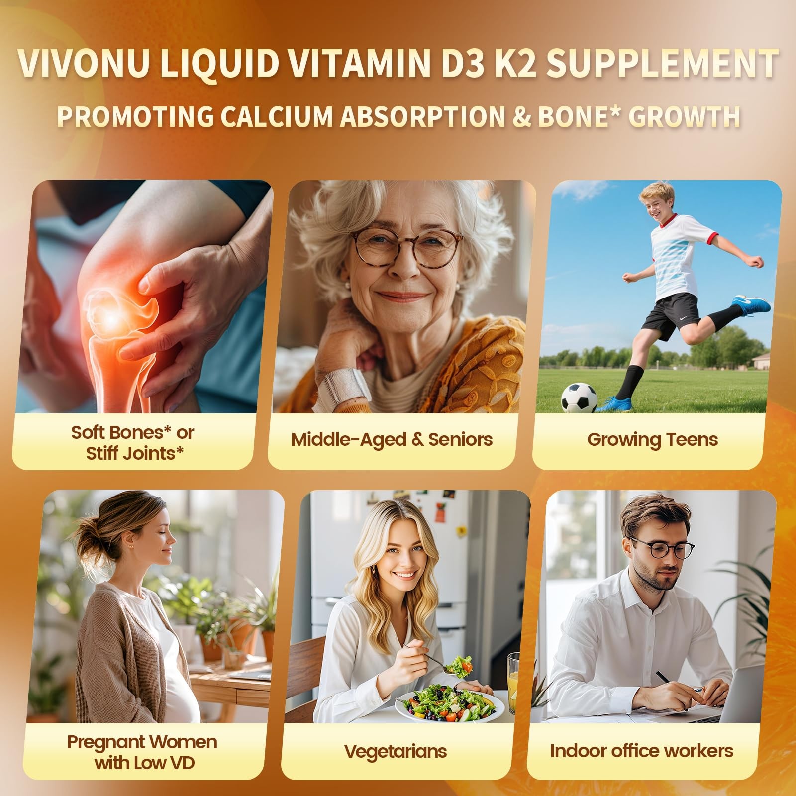 Vitamin D3 K2 Drops, 20000 IU & 2 Fl Oz (Pack of 1), 2 1)