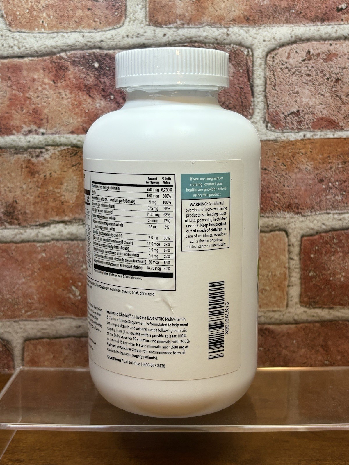 All-in-One Bariatric MultiVitamin with Calcium Citrate, Very Berry Flavor
