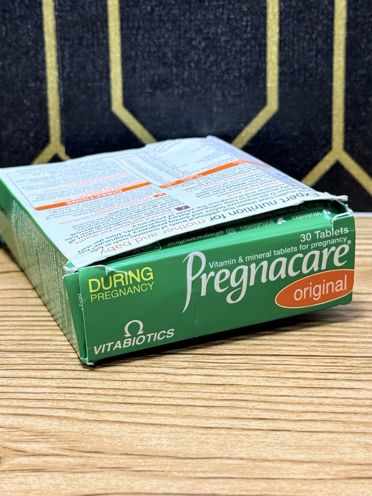 Vitabiotics Pregnacare original Tablets 30 Tablets Exp :02/2028 Fast Free Shippi