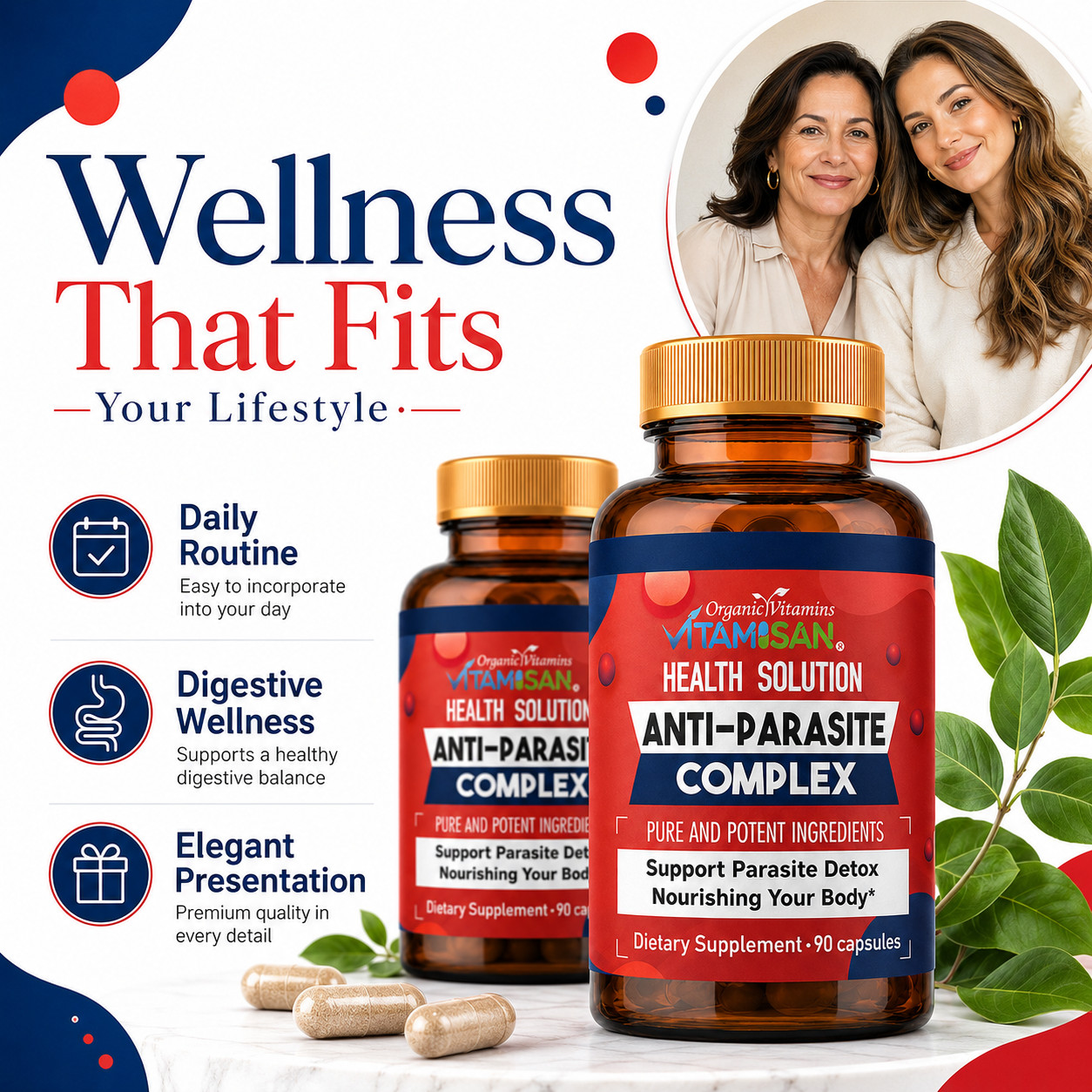 PARASITE DETOX BODY CLEANSE Complex Anti- PARASITE Support Detox90 Candida Detox