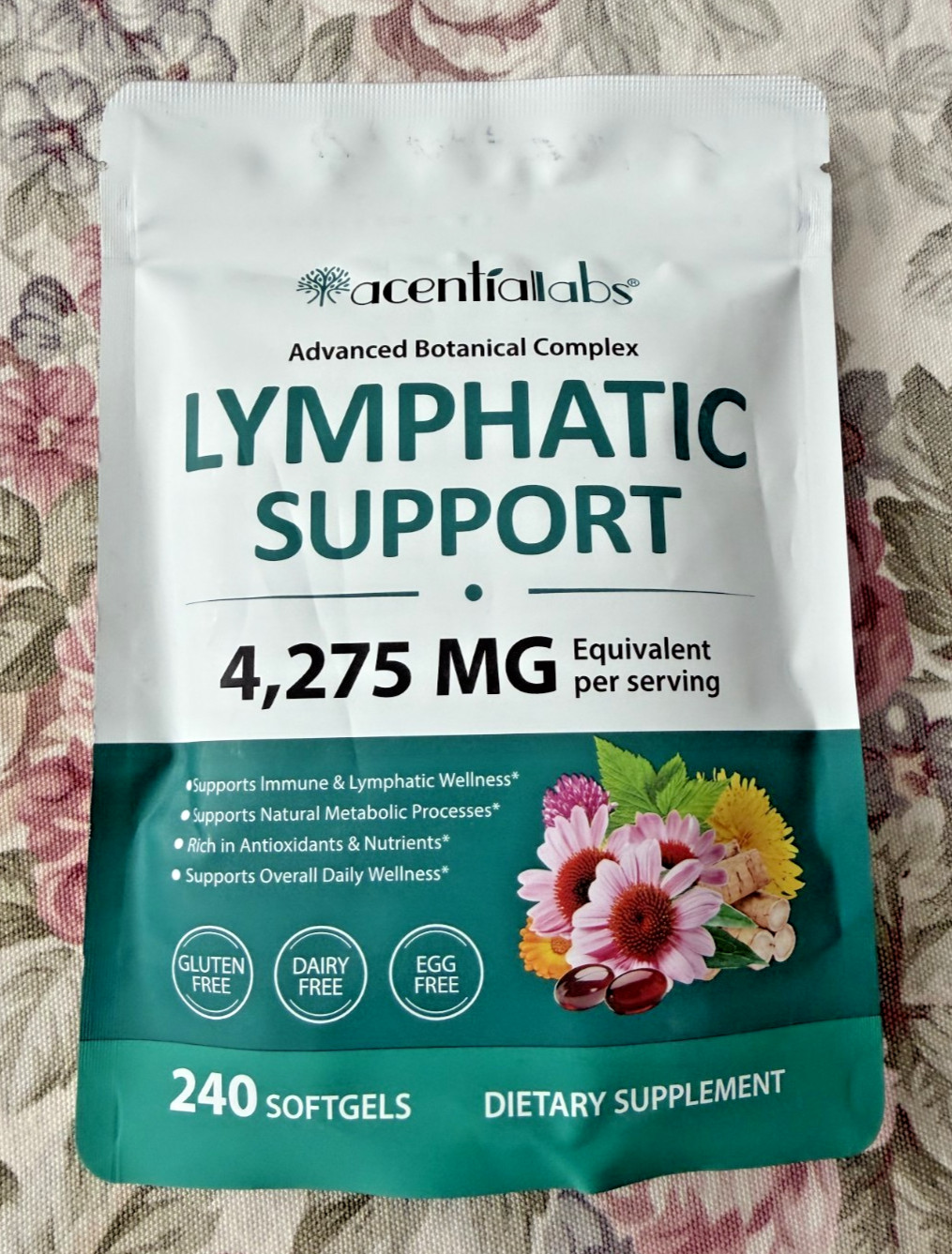 Lymphatic Drainage Support ~ Herbal Lymph System Support Supplement