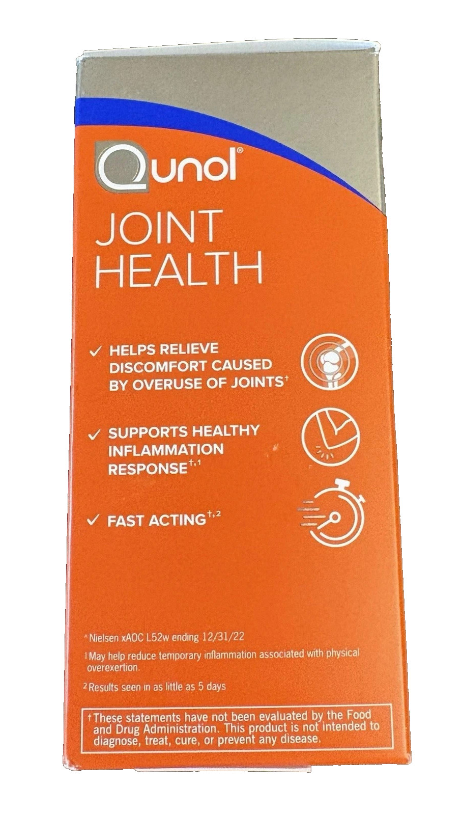 Qunol Joint Health with Turmeric and Collagen 30 Capsules, EXP 02/2026+