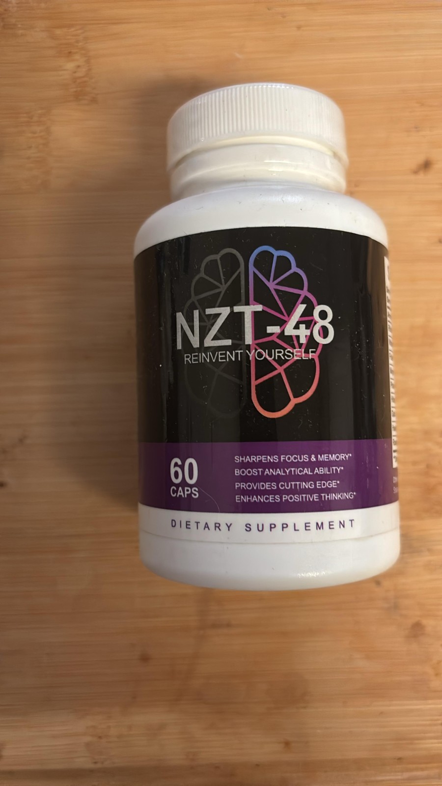 NZT-48 Smart Supplement 1 Tablet Cognitive Focus Memory Support Formula