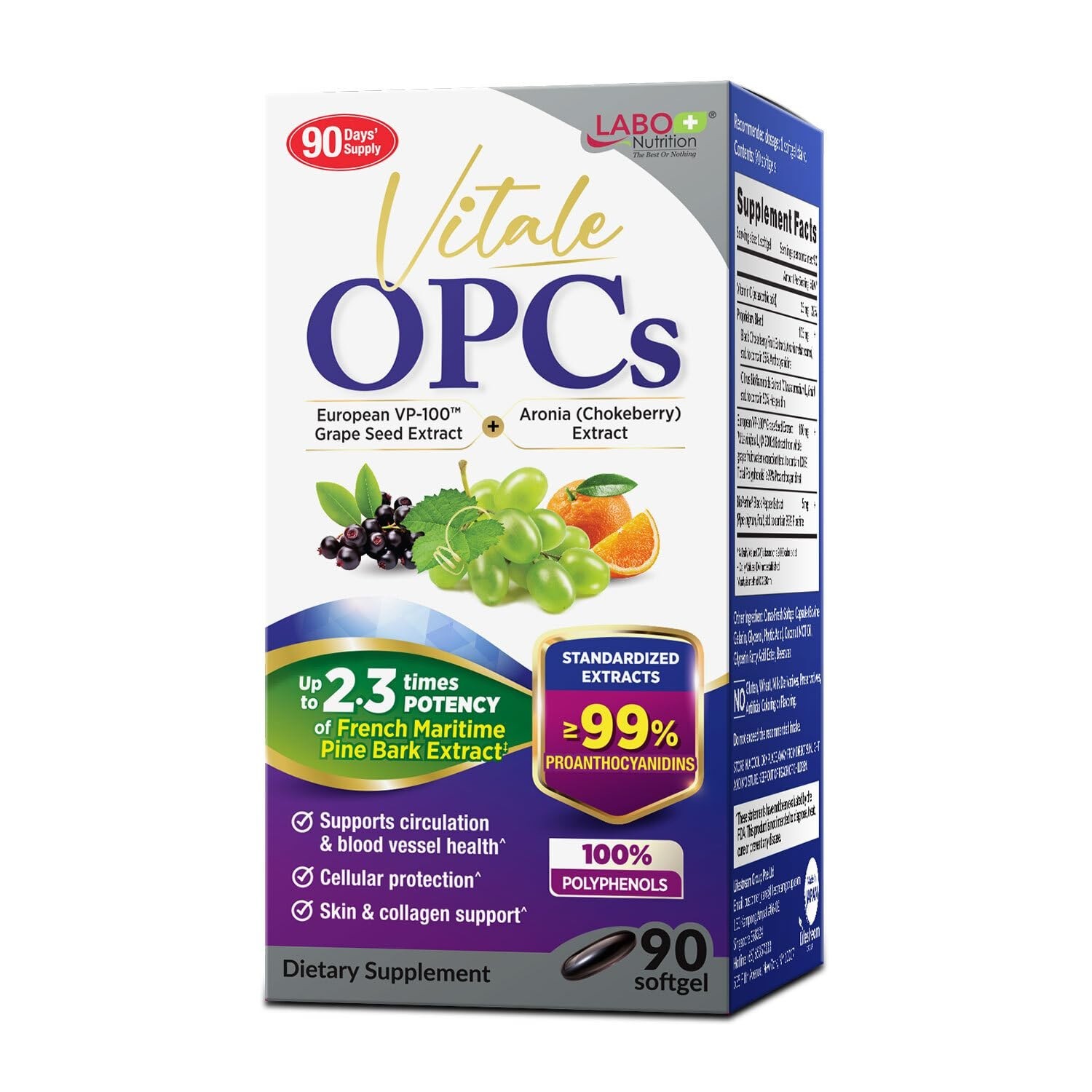 Grape Seed Extract 150mg – Antioxidant Support for Circulatory & Skin Health | 9