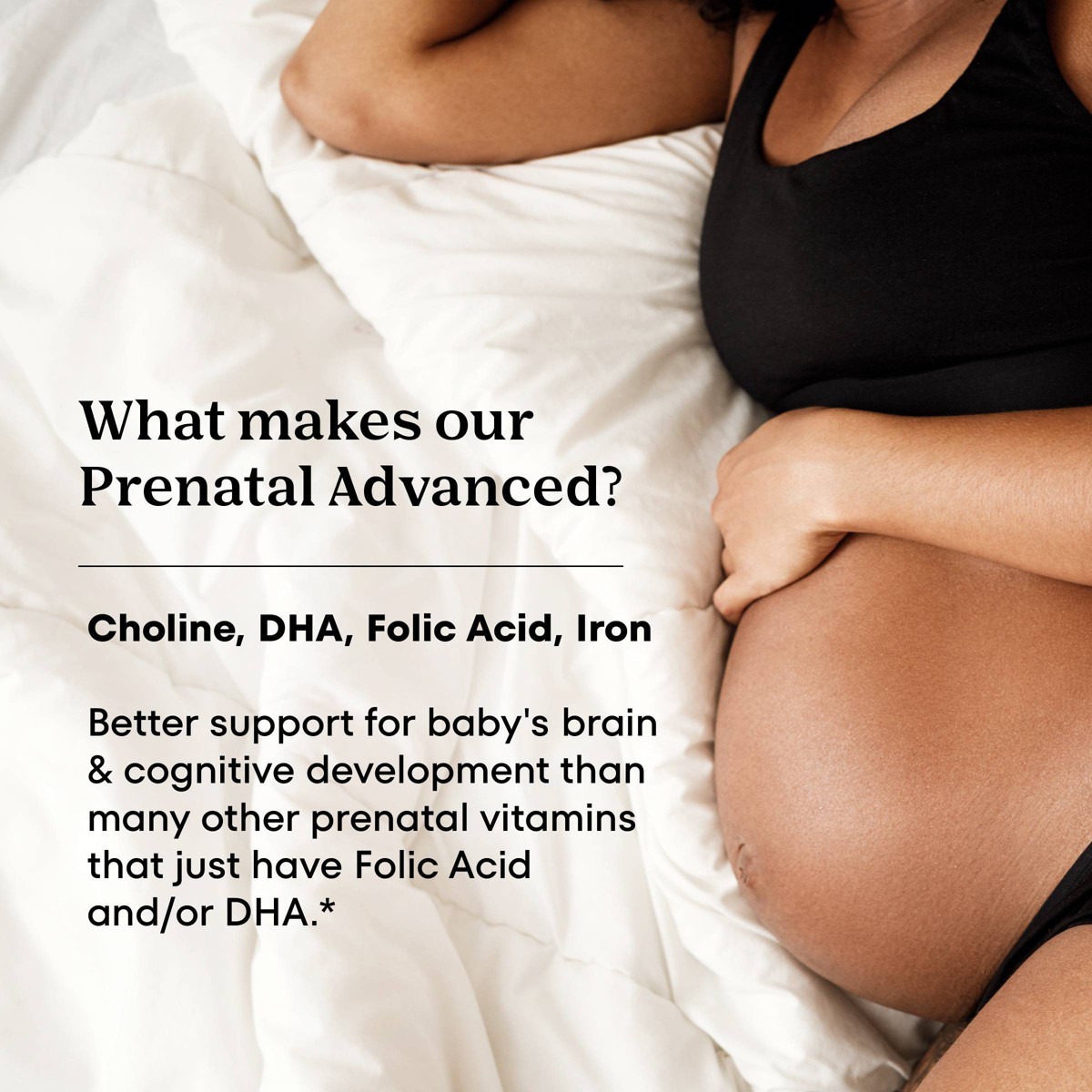 One A Day Prenatal Advanced with Folic Acid – 60+60ct: Gluten-Free, Dairy-Free