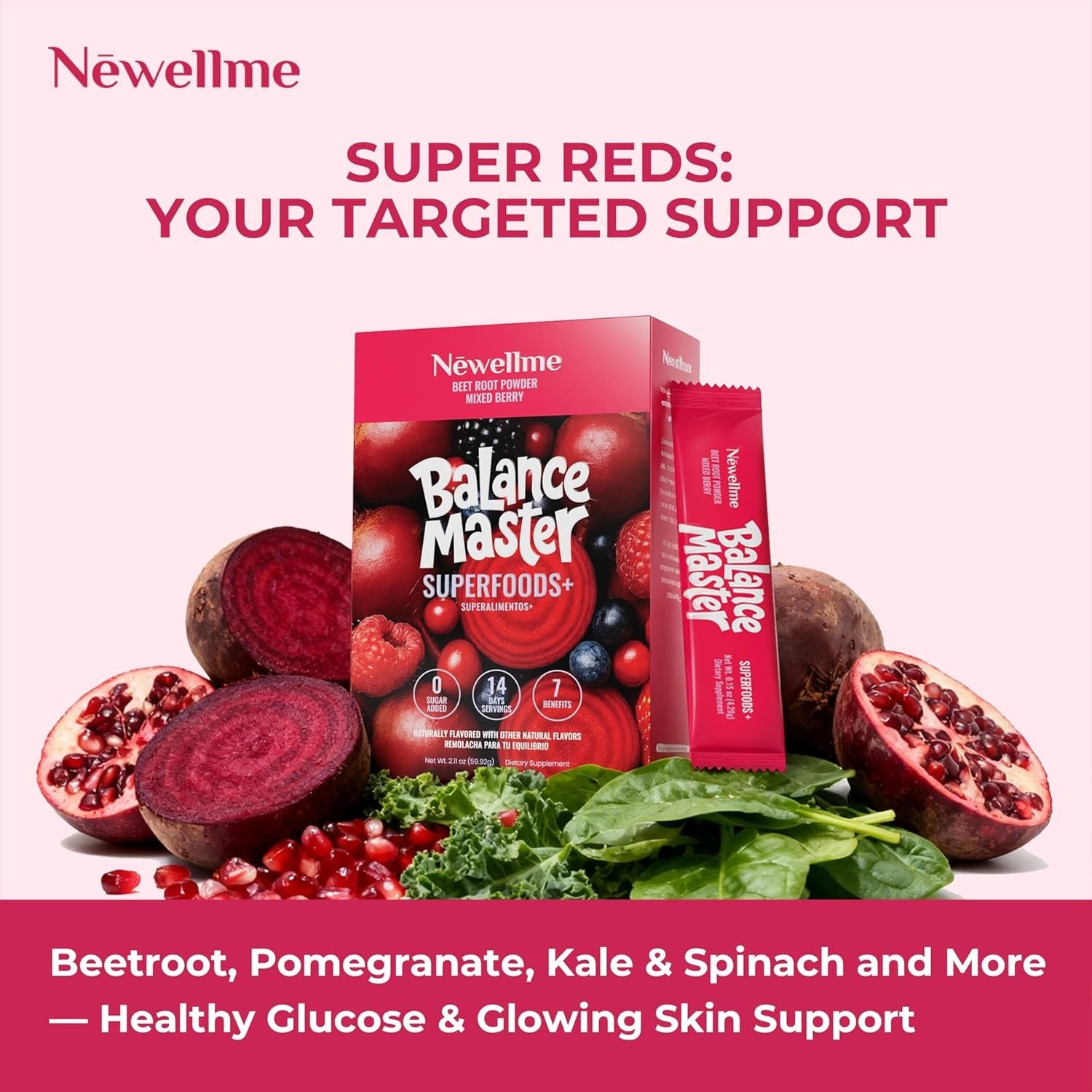 Balance Master Organic Raw Beet Root Powder – Super Reds Superfood for Heart …