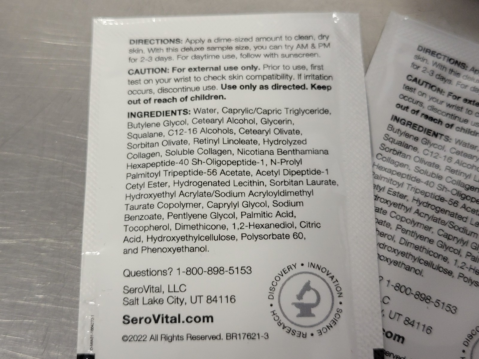 SeroVital Beauty ~ Hair Regeneres ~ Trial Gift Bag ~ Tumbler ~ Trial Size ~ NEW!