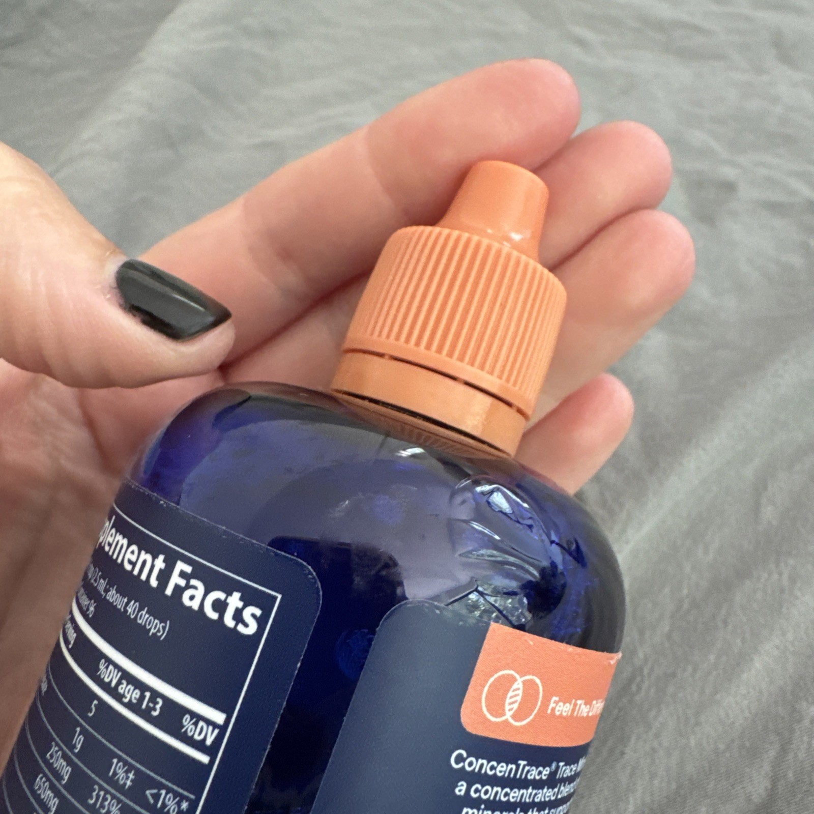 ConcenTrace Trace Mineral Drops | FULL Spectrum – 96 day supply 8 oz BRAND NEW