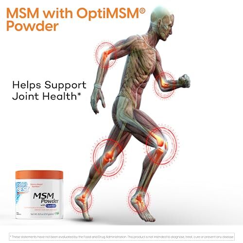 Doctor’s Best MSM Powder with OptiMSM 83 Servings Non GMO Vegan Gluten Free
