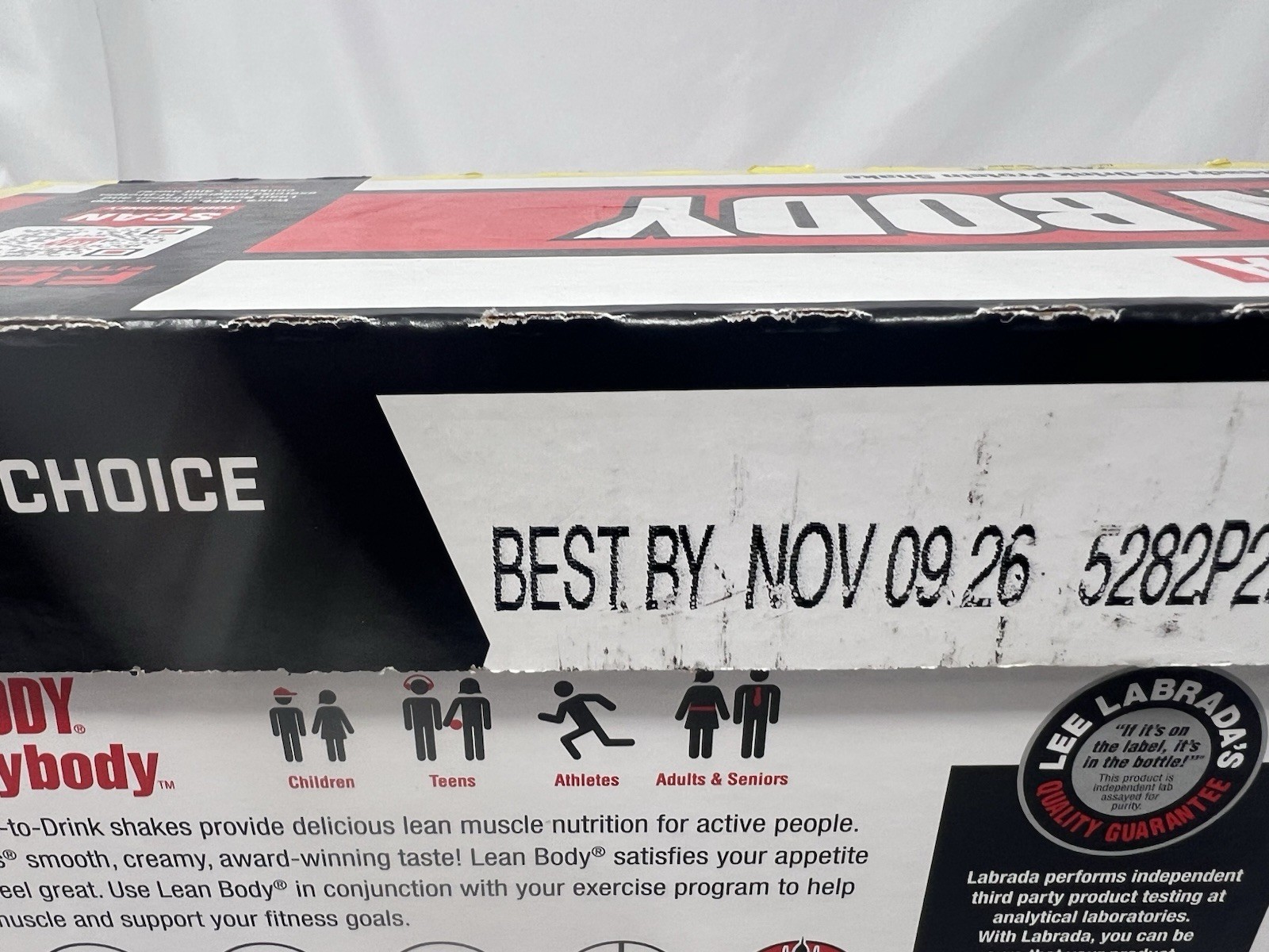 Labrada Lean Body Protein Shake 40G Ready To Drink 17 Fl Oz Pack Of 12 Nov2026