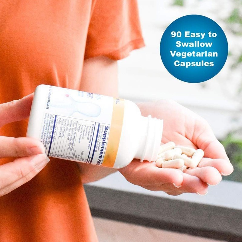 pack 3 LivingWell Nutraceuticals Heal | n | Soothe Systemic Enzyme Formula 90 Ca