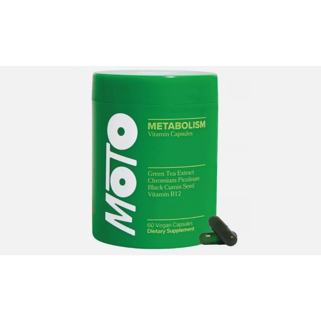 O Positiv MOTO Women’s Metabolism Support Energy Support 60 Caps NEW