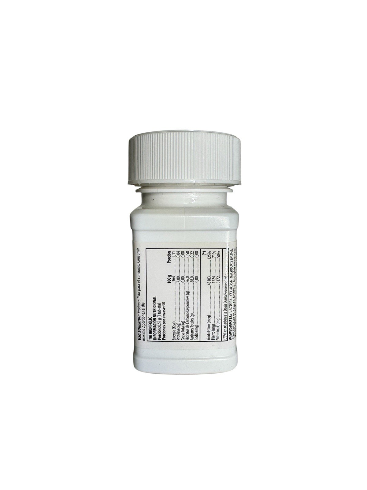 Tri-Iron Folic -90 Tablets, Iron Folic Acid Amway Fast Absorption