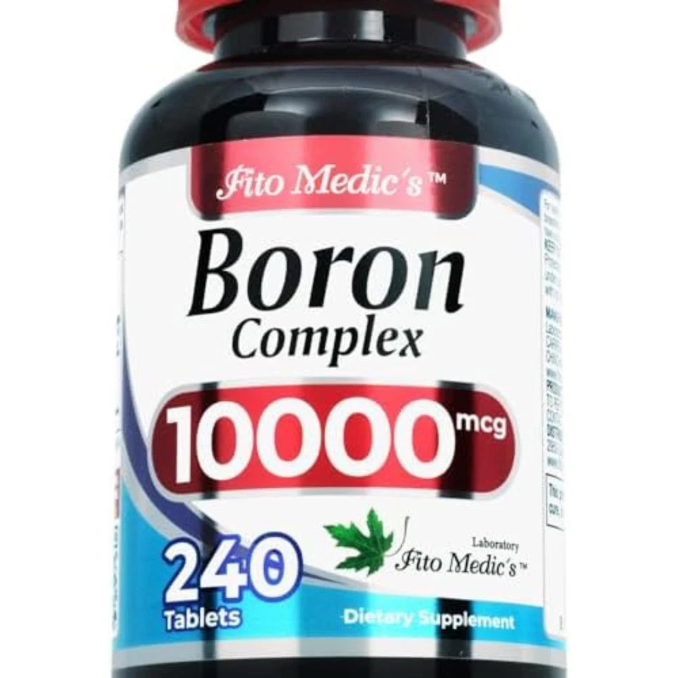 FITO MEDIC’S Lab Boron 10mg 240 Servings Dietary Supplement Capsules