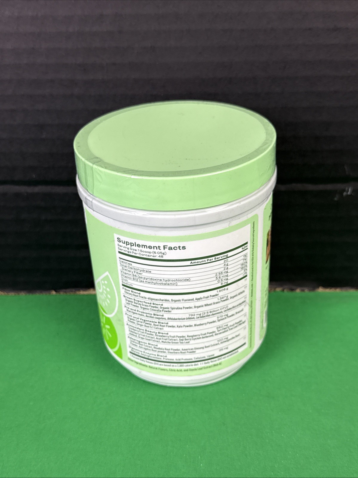 4PK Bloom Nutrition Greens & Superfoods Powder 10.24 Oz EA Strawberry Kiwi 09/26