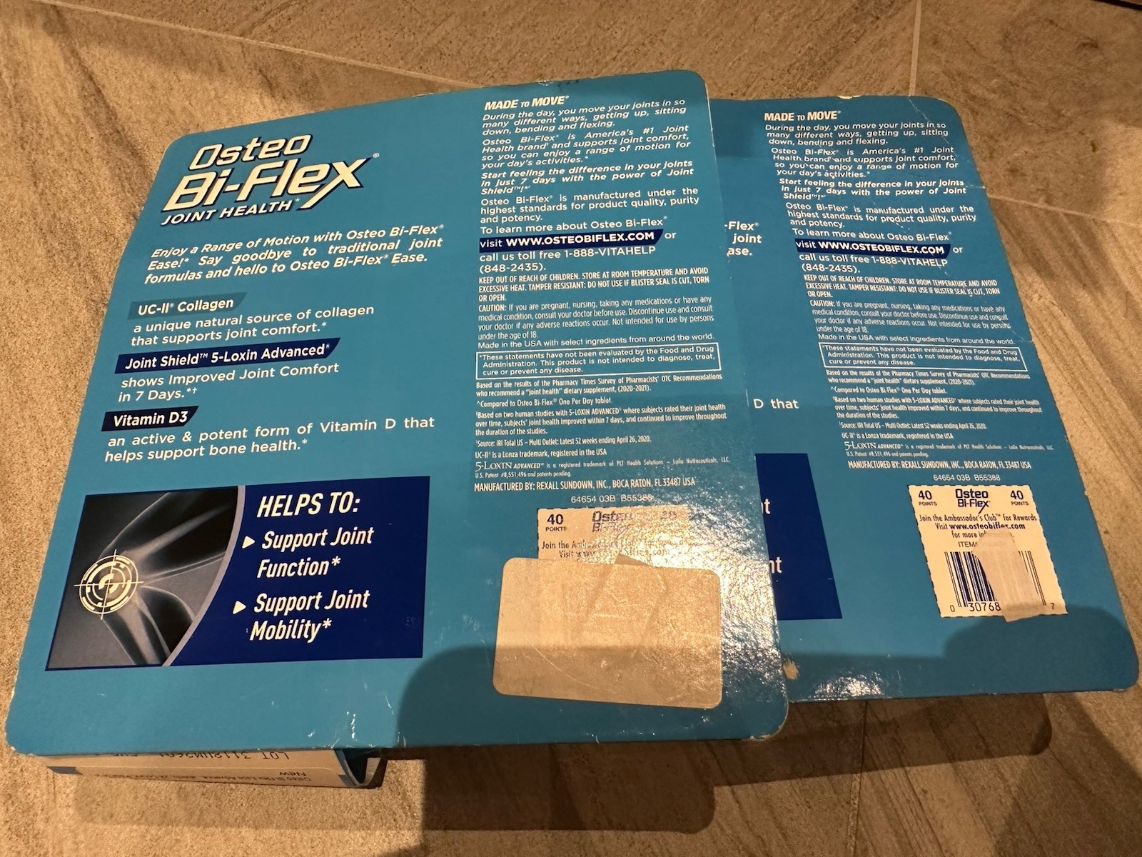 Osteo Bi-Flex Ease Tablets For Joints 70 Tablets x2 – 140 Tablets Total EXP2026