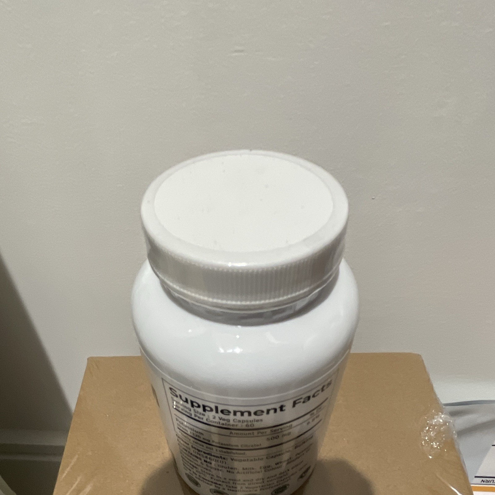 Immortal Herbs Potassium Citrate 120 Vegan Capsules EXP 11/2027