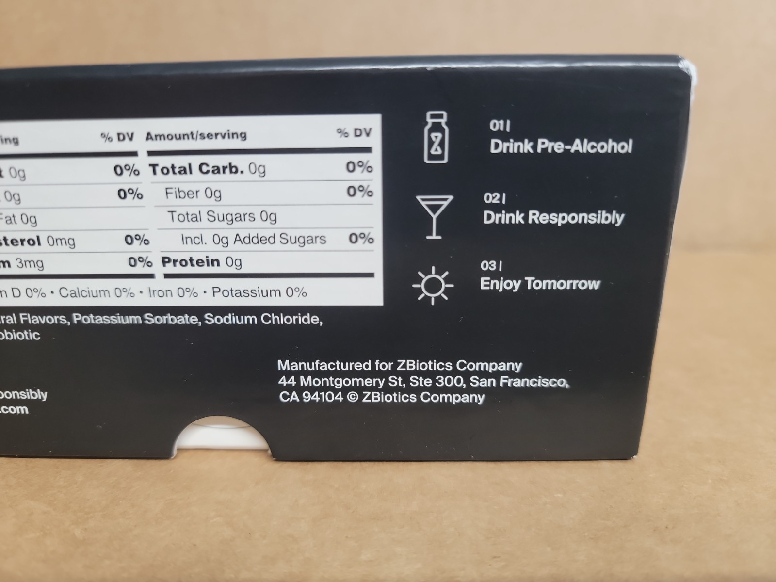 12 Pack Probiotic Feel Better After Drinking ZBiotics 0.47 Fl Oz Wake Refreshed