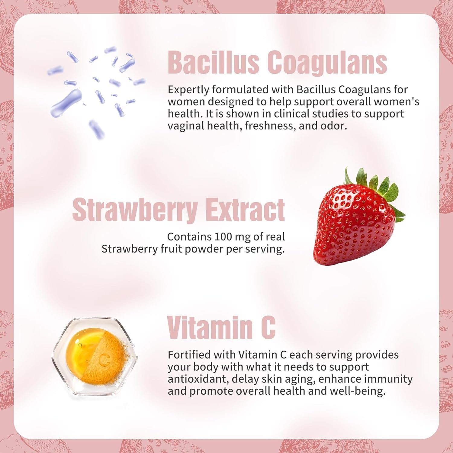 Feminine Balance Gummies, Premium Balance Supplement for Women PH Health.06/2027