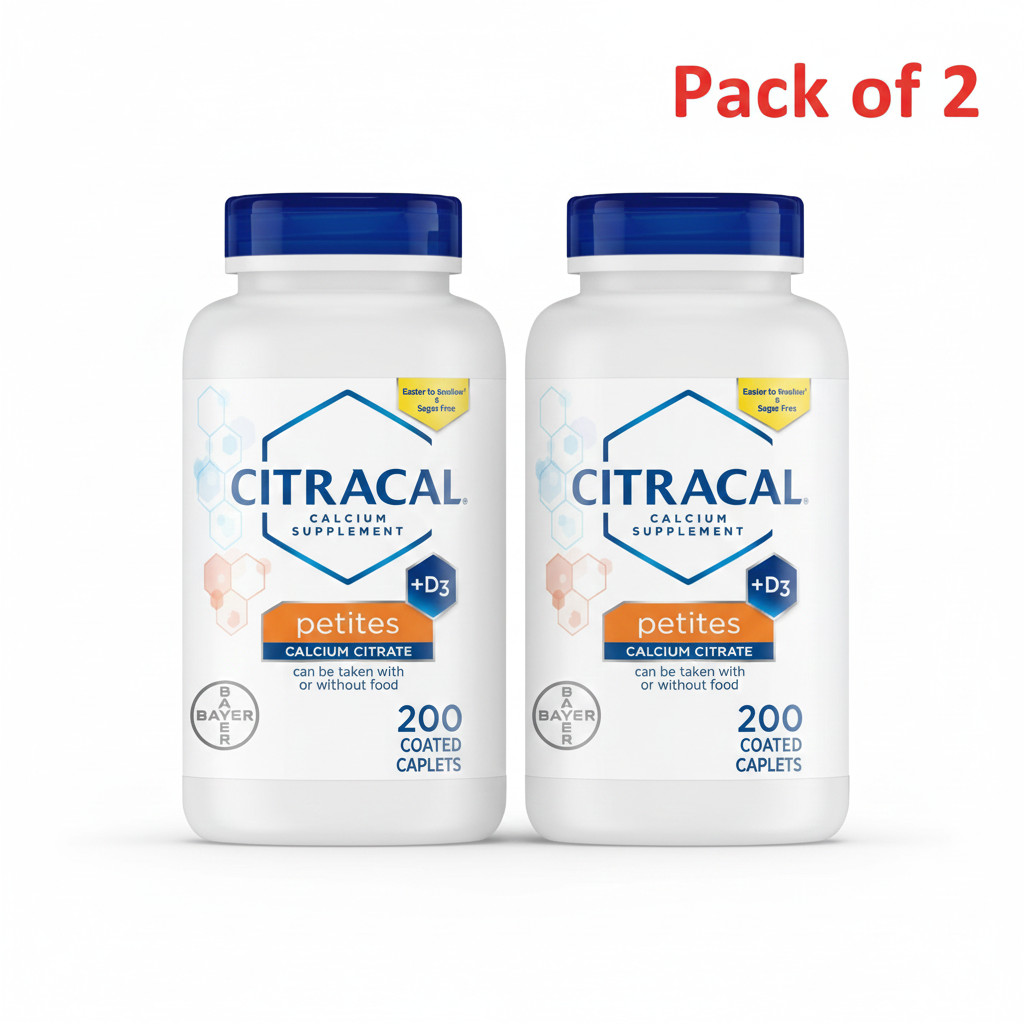 Citracal Petites Calcium Supplement with Vitamin D3, Dietary Supplement for Bone