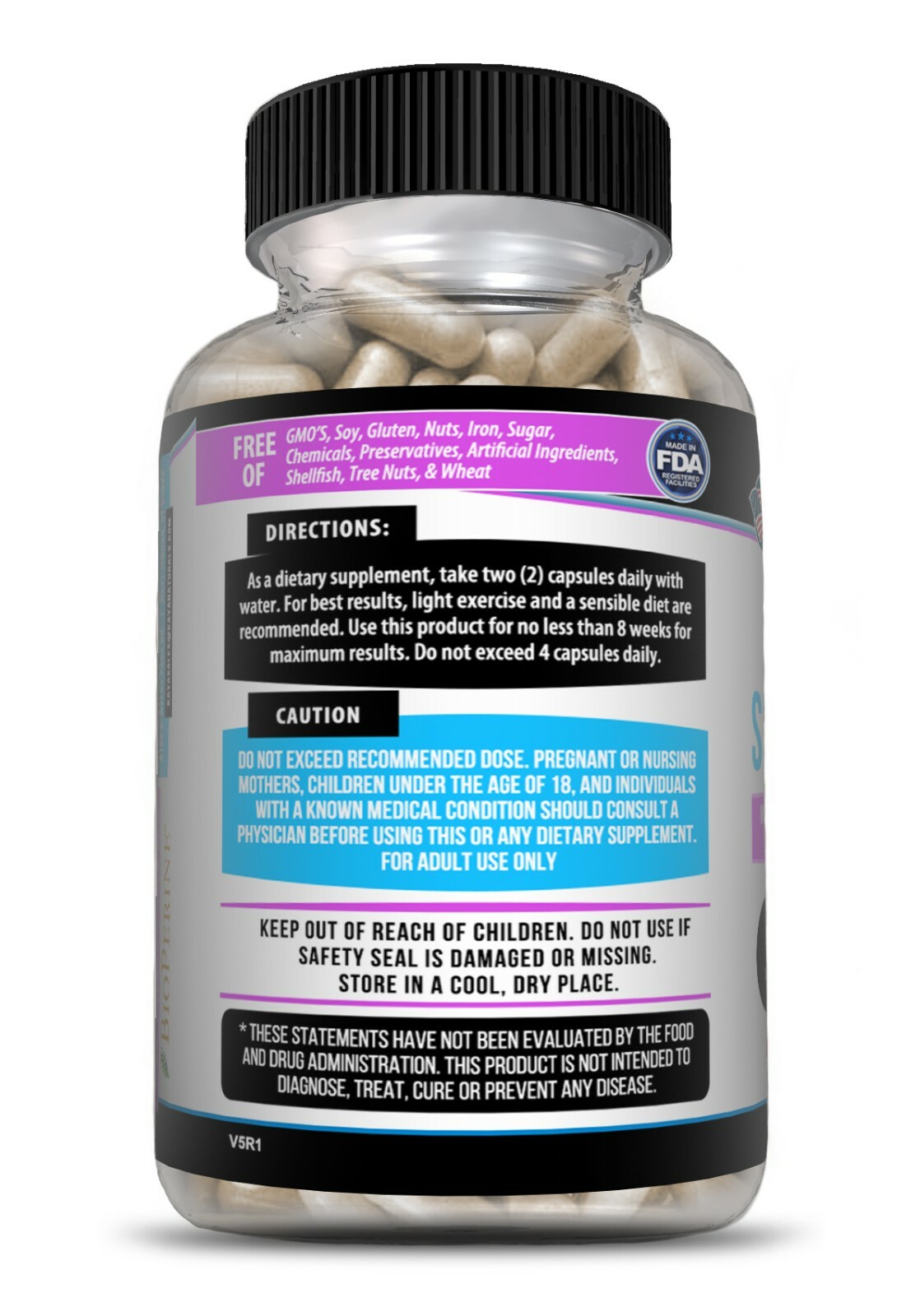 Skin Hydration Vitamins, Tone, Repair, and Elasticity Skin Care Capsules 60ct