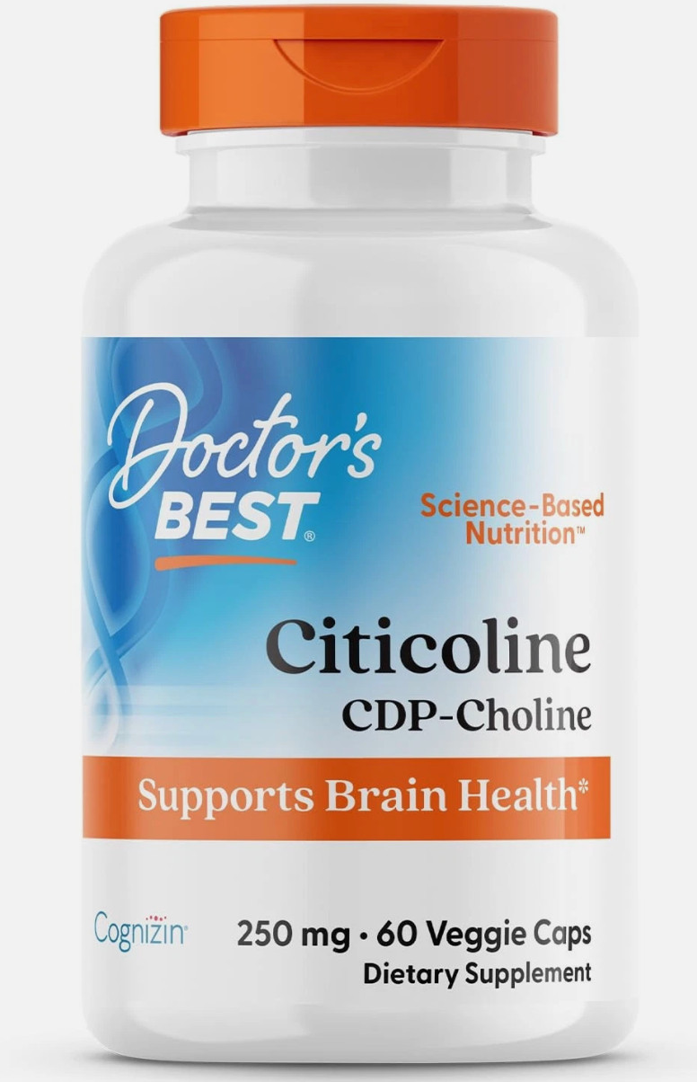 Doctor’s Best Citicoline Cdp-Choline 60 Caps Nootropic Memory Focus EXP 05/2026