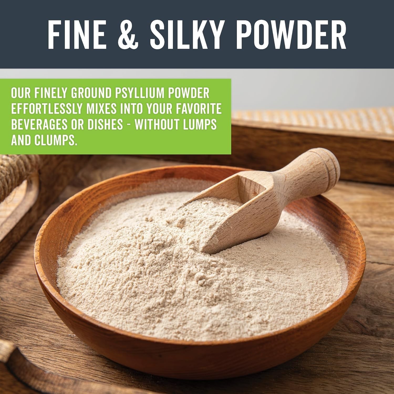 24 oz Psyllium Husk Powder – , Gluten-Free & Keto-Friendly Fiber Superfood