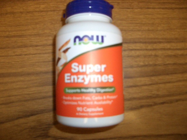 Now Foods Super Enzymes Supports Healthy Digestion 90 Capsules Best By 3/2027