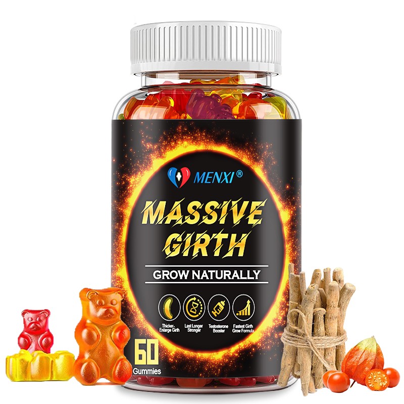XXXL Plus Male Size ENLARGER Longer Wider Bigger Growth Man Enhancement Gummies