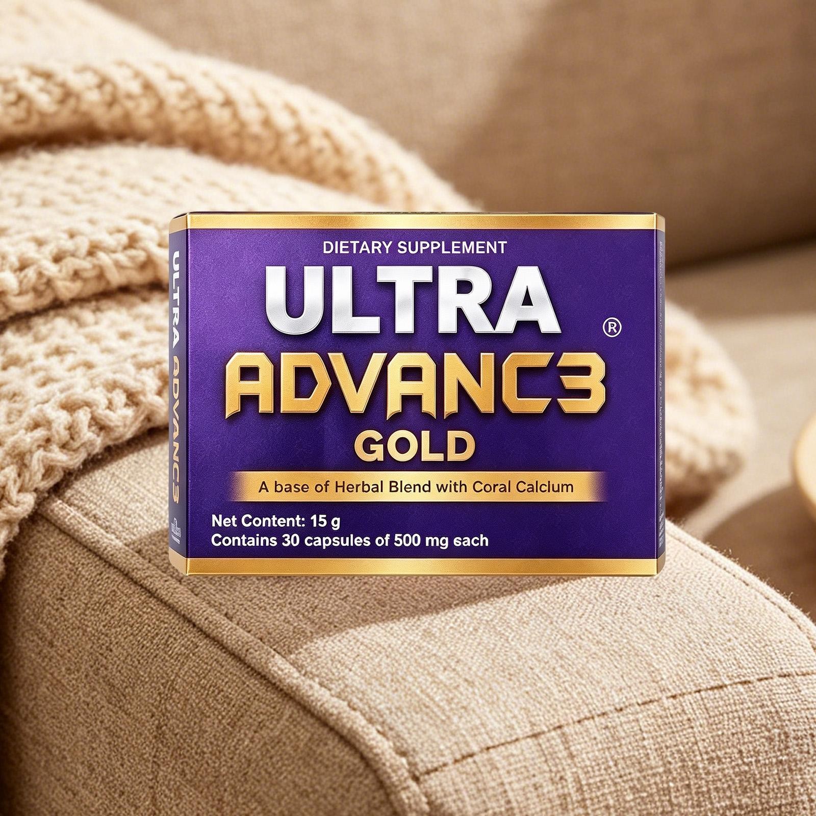 Ultra Advance3 Gold Pain Relief Joint Support All-in-One 30 Capsules