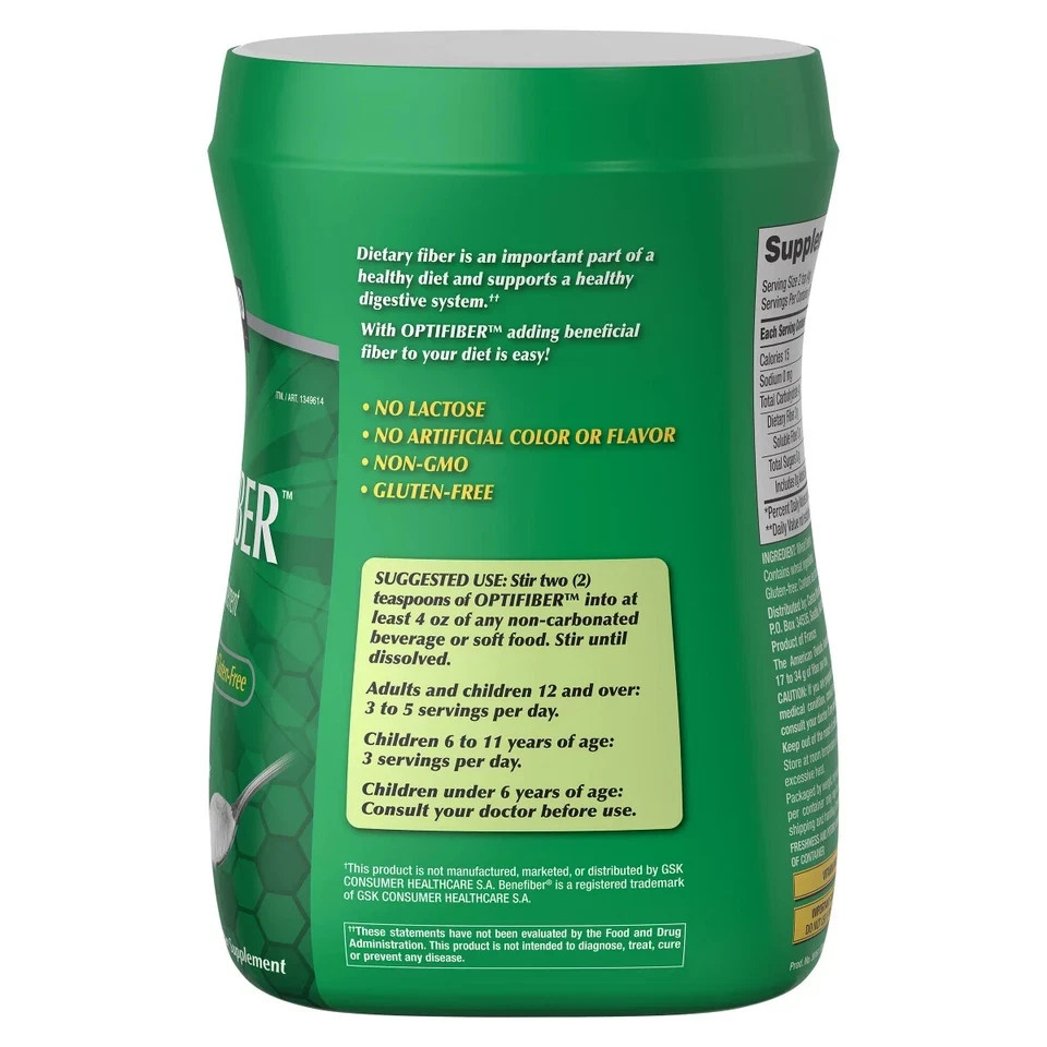 Kirkland Signature OPTIFIBER, 26.8 Ounces 190 Servings Free shipping