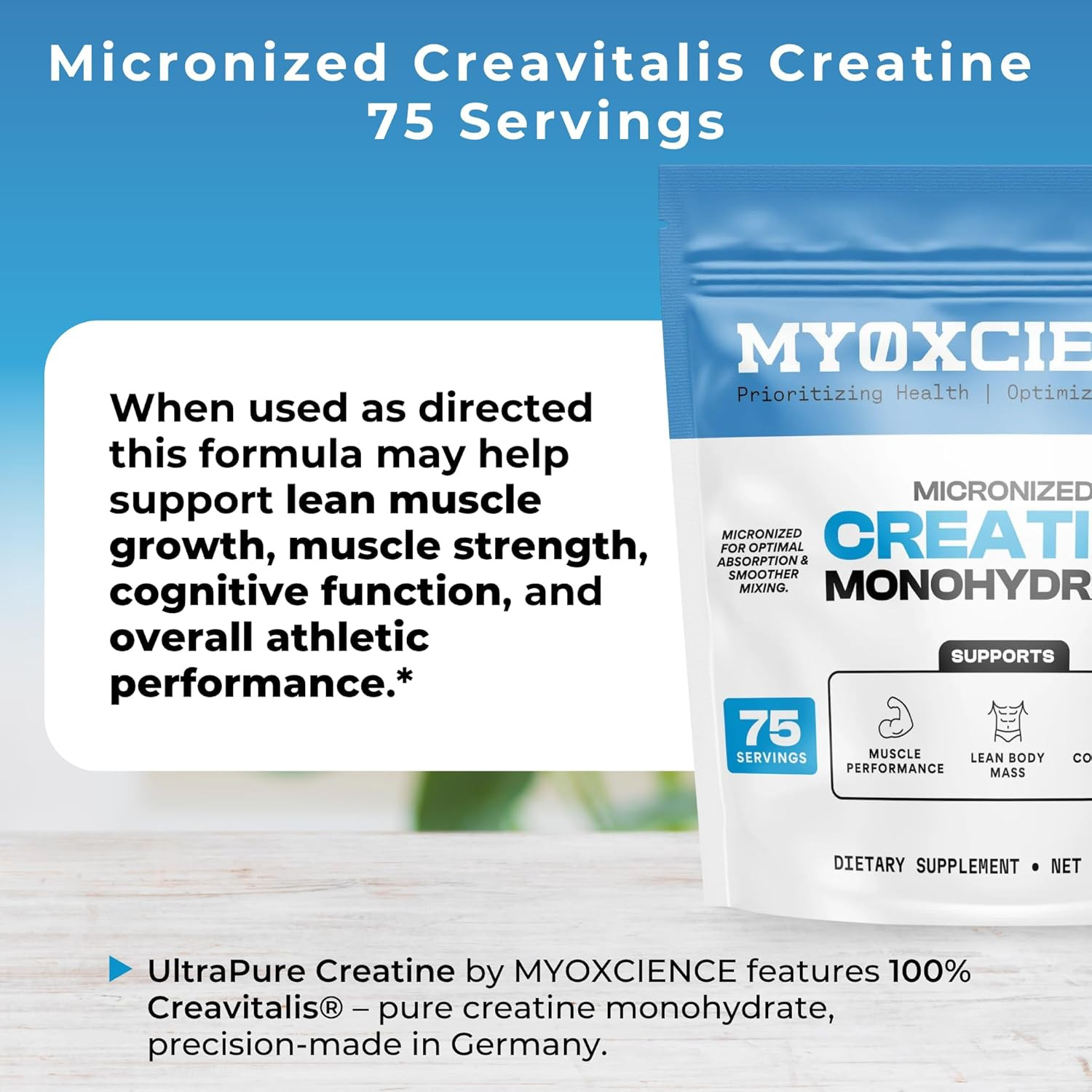Micronized Creavitalis Creatine | the World’S Purest Micronized Form