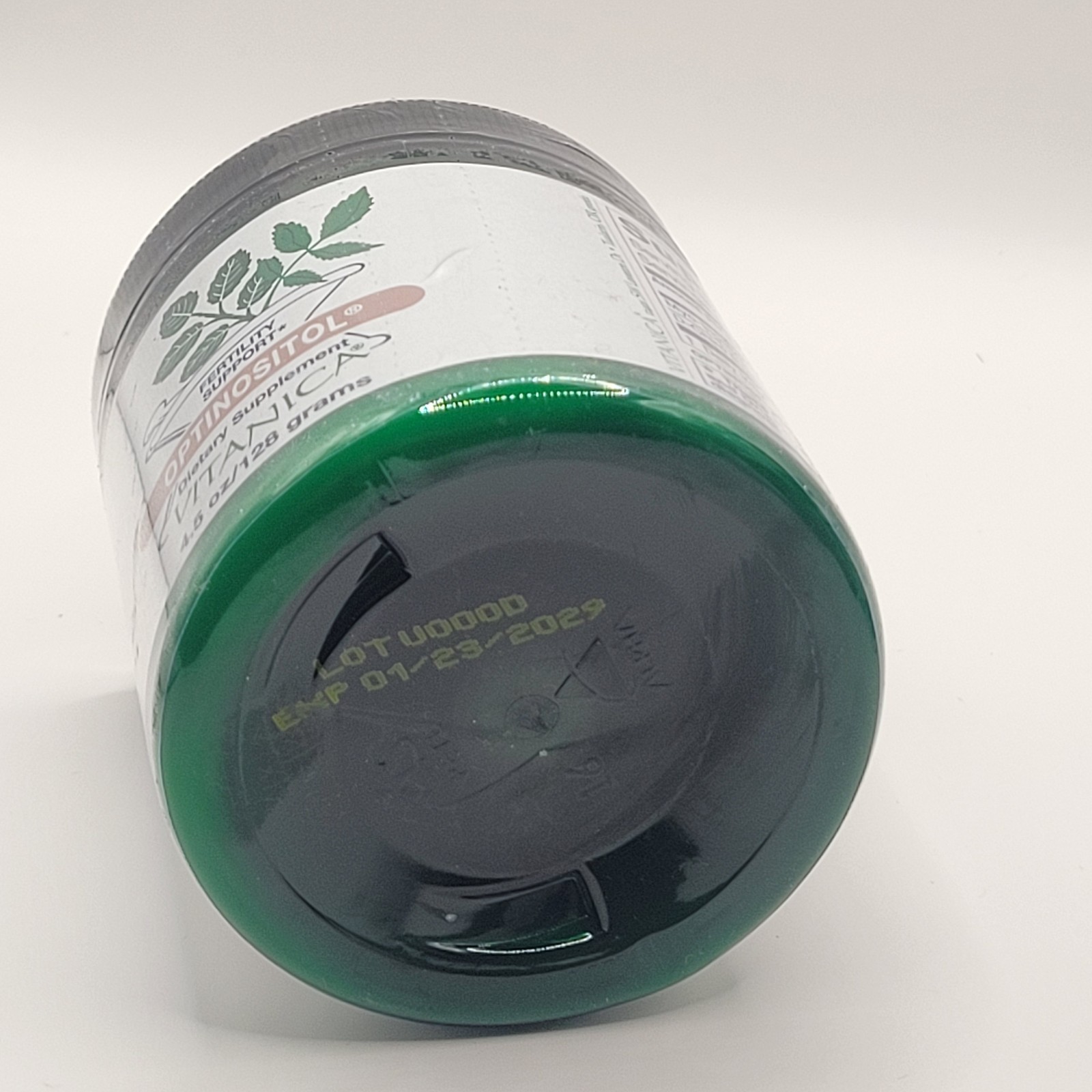 Vitanica OPTINOSITOL Fertility Support MYO & D-CHIRO 4.5 oz / 128g Powder