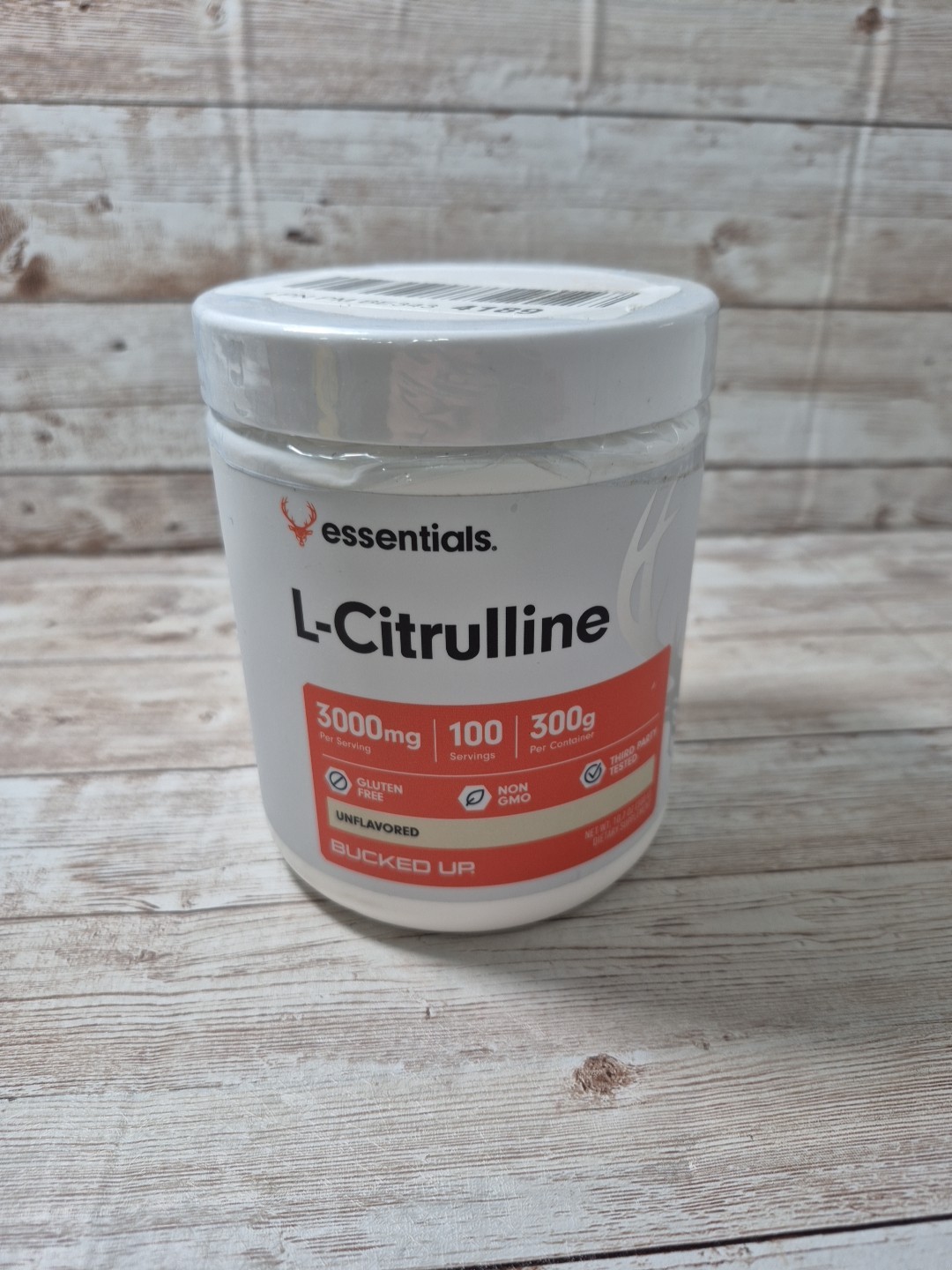 Bucked up L-Citrulline 3000Mg Powder, Essentials (100 Servings)