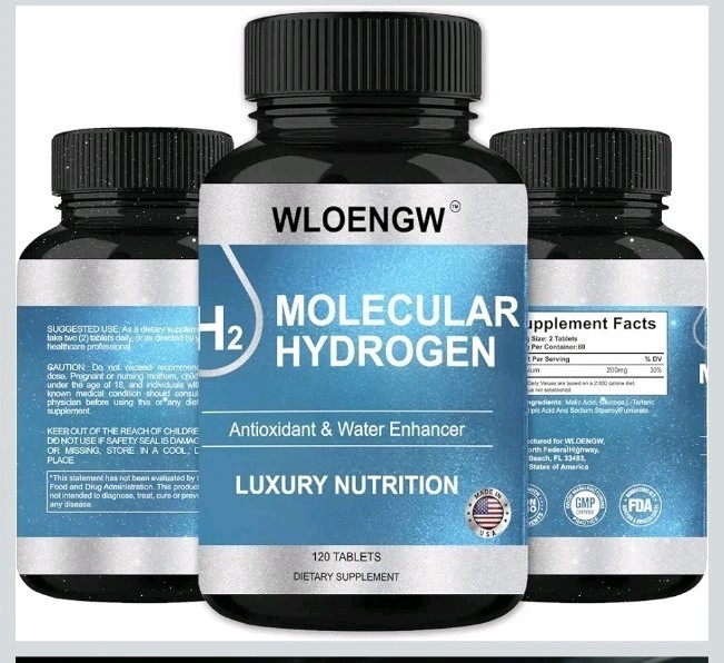 Hydrogen Water Tablets with Magnesium – H2 Molecular Tabs for Drinking Water,…