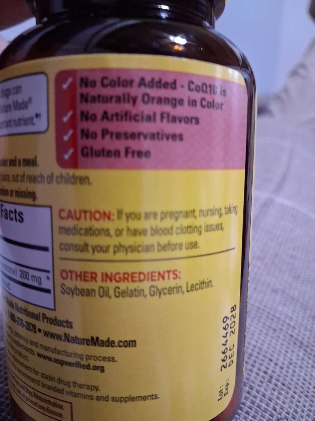 Nature Made CoQ10 200 mg 80 Softgels Exp Late 27 Or 28 . #1 Doctor Recommended