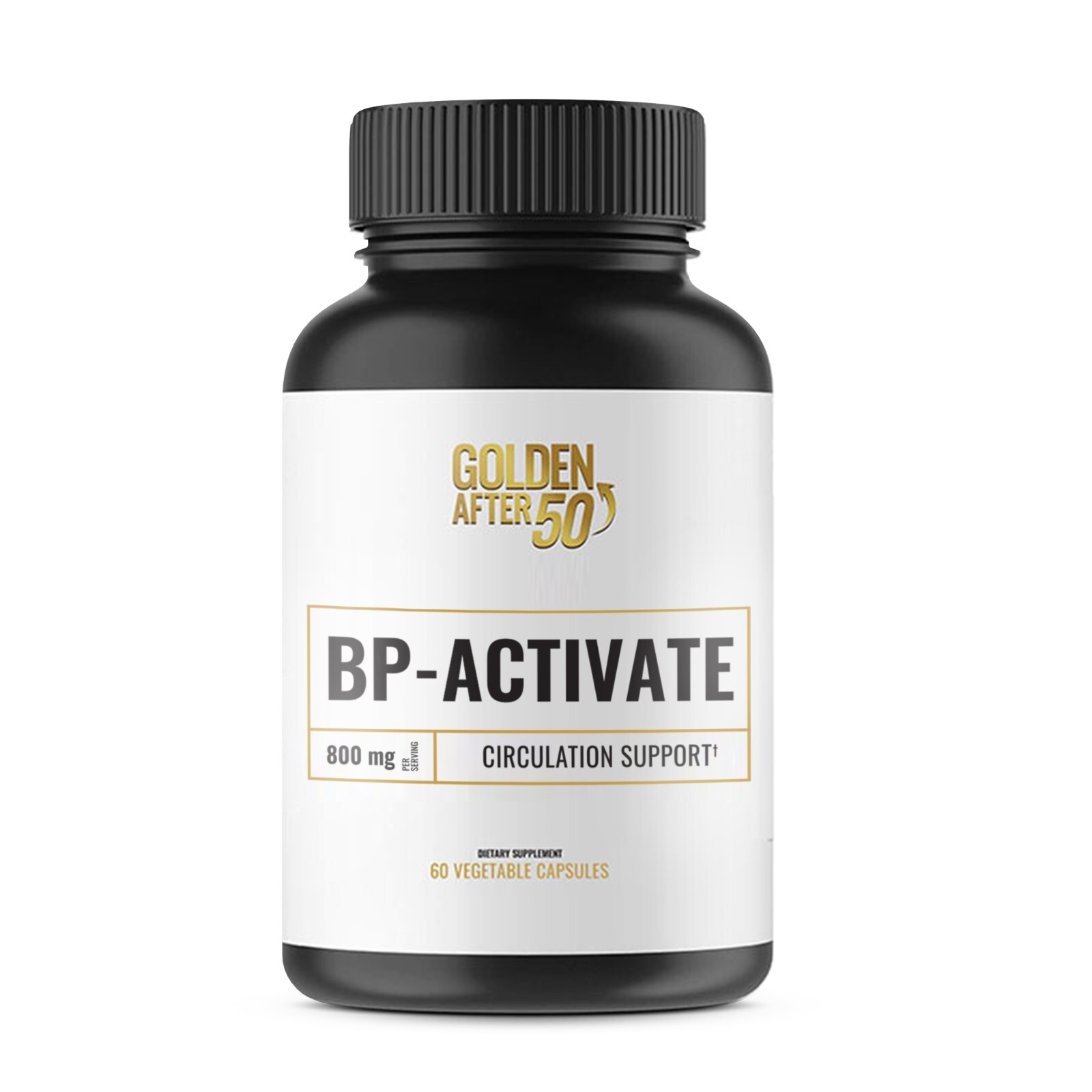 Golden After 50’s BP-Activate is a circulation support formula. 1 Month Supply.