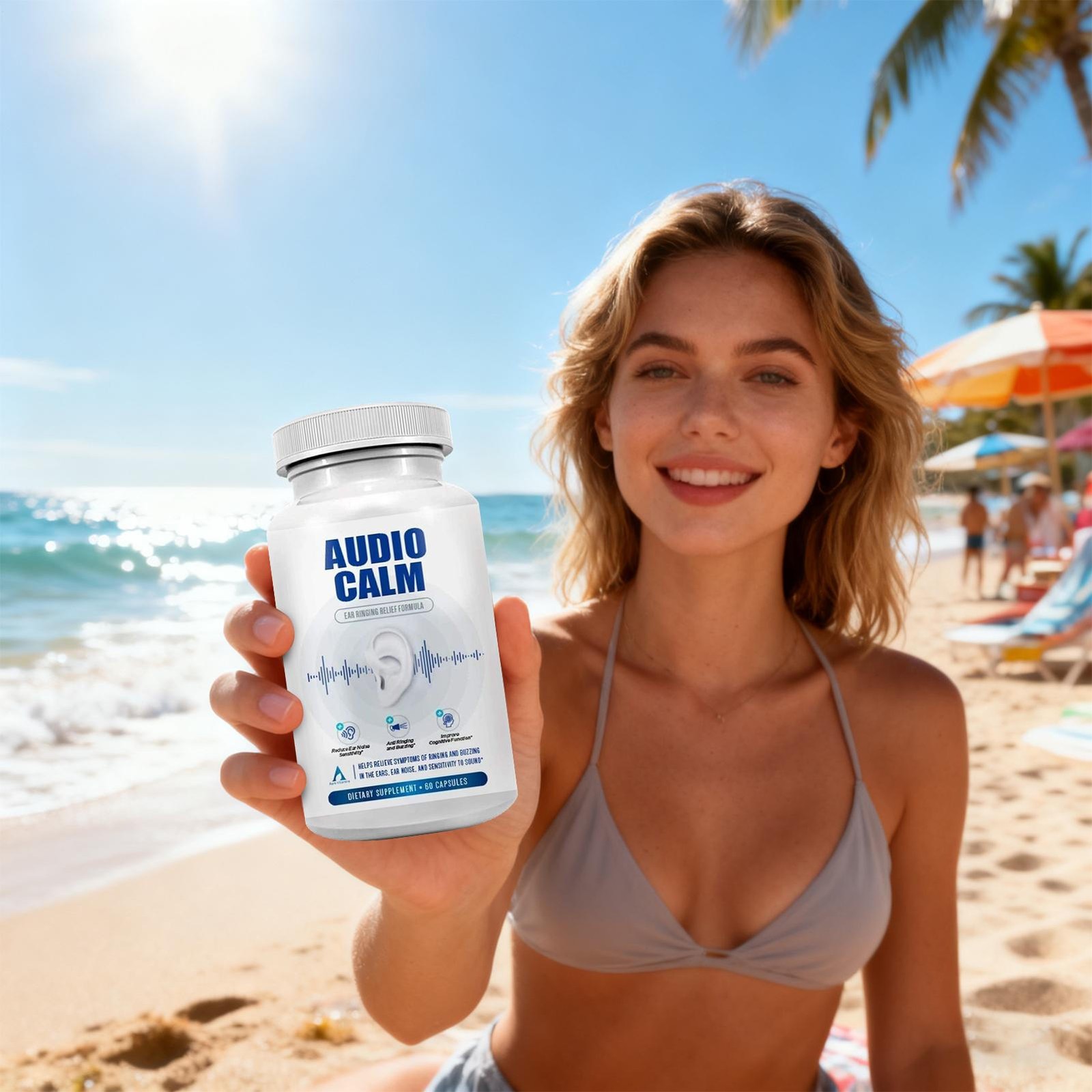 Audio Calm – Tinnitus Support Supplement | Organic Stop Tinnitus Solution – Reli