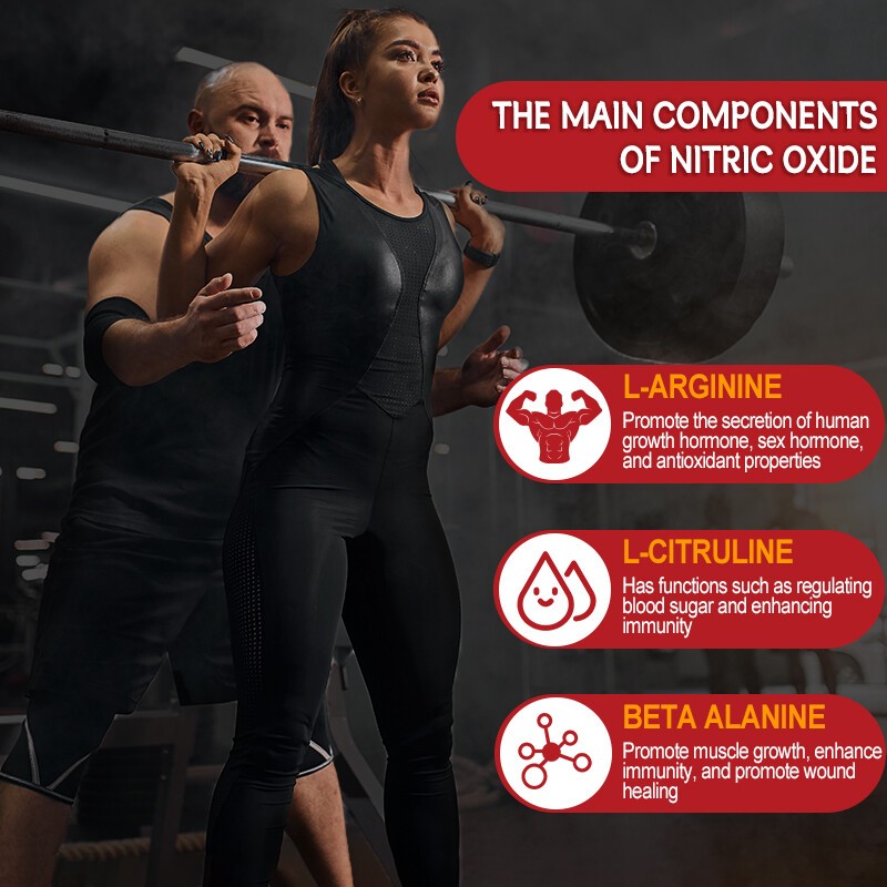 Nitric Oxide & Circulation Booster | L-Arginine, L-Citrulline | Extra Strength