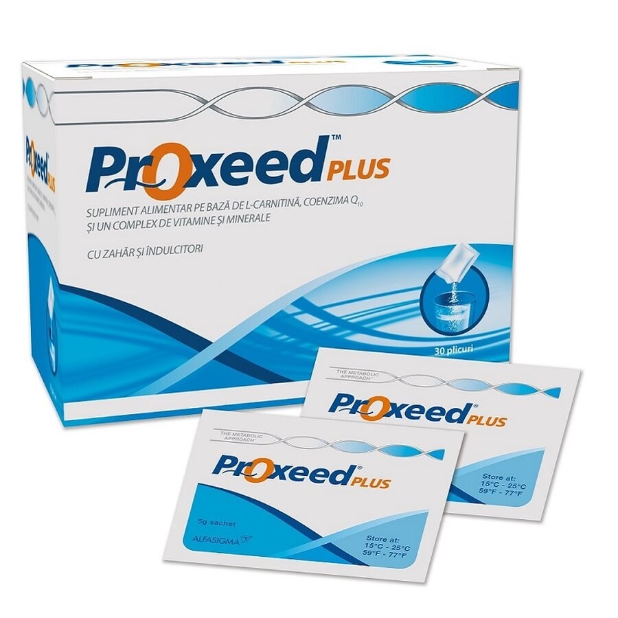 2 x Proxeed Plus 30 Sachets Male Fertility Supplement Alfasigma 60 Sachets Total