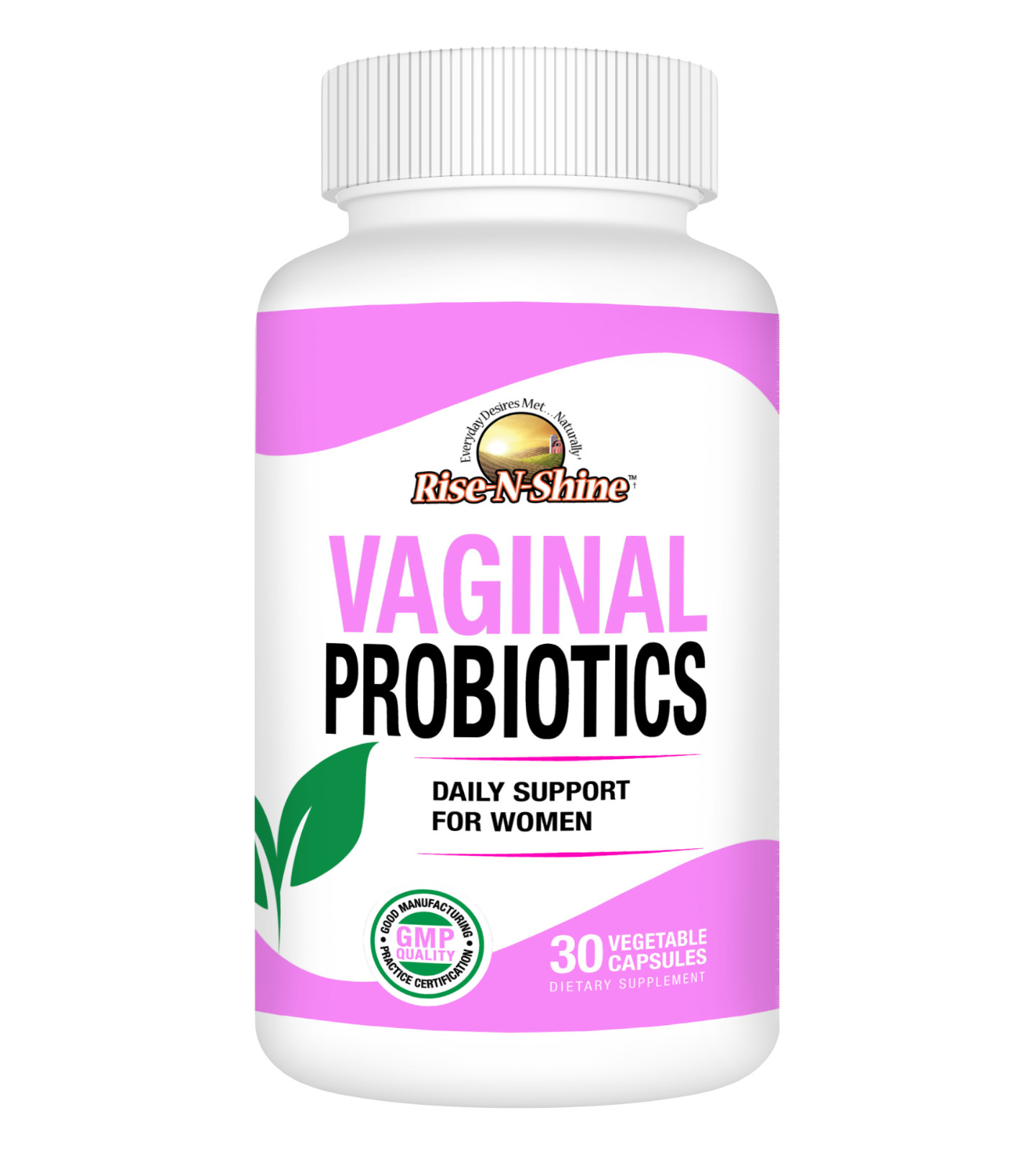 Vaginal Probiotic – pH, Odor & Yeast Support with Prebiotics – 30 Day Supply