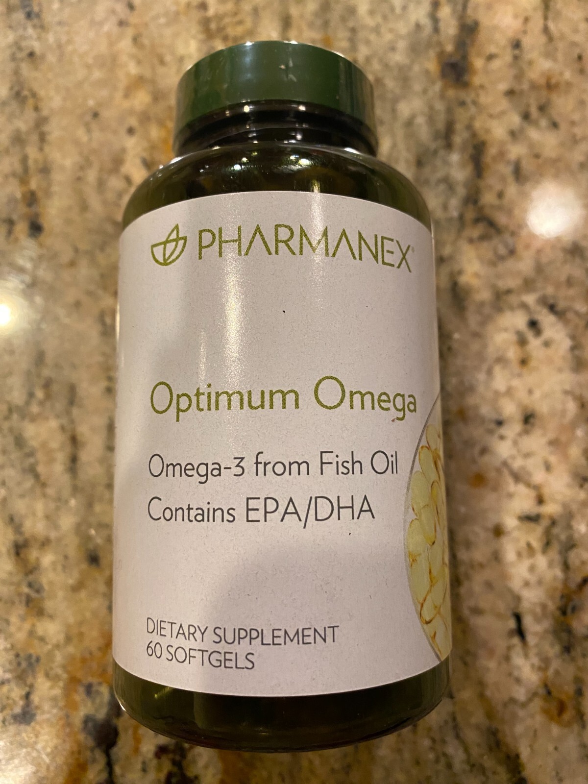 NuSkin Authentic Pharmanex Optimum Omega Fish Oil (60 Capsules) NEW-exp: 12/24